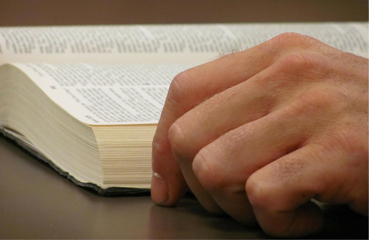 Bible open